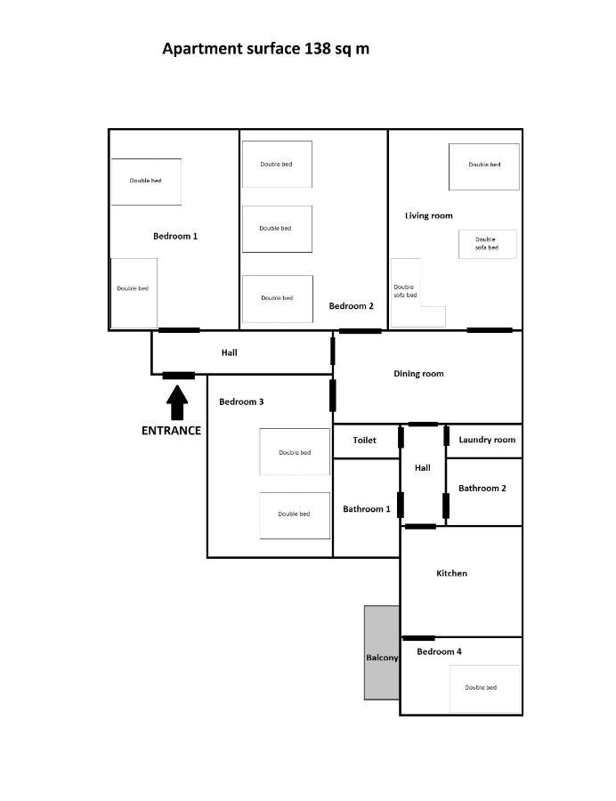 קרקוב Unique Apartments Krasinskiego Street מראה חיצוני תמונה